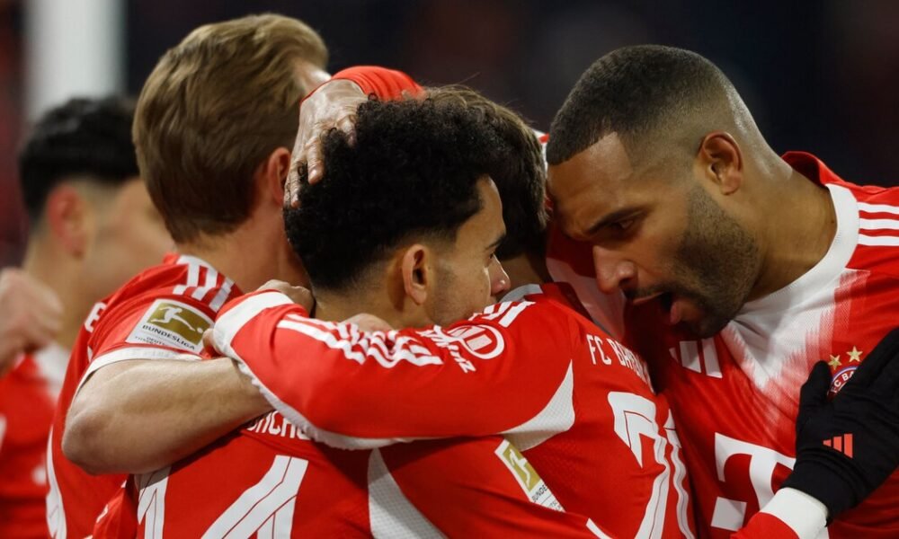 Luis Díaz anotó en la goleada Bayern Múnich ante Wolfsburgo y es colíder de la tabla de anotadores en la Bundesliga