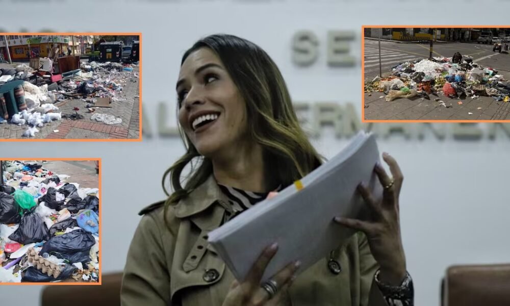 Mafe Carrascal confronta a Silva Moyano y denuncia que Bogotá sigue “sumida en basuras e inseguridad”