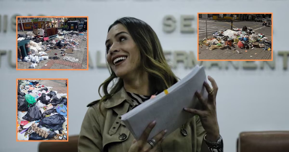 Mafe Carrascal confronta a Silva Moyano y denuncia que Bogotá sigue “sumida en basuras e inseguridad”
