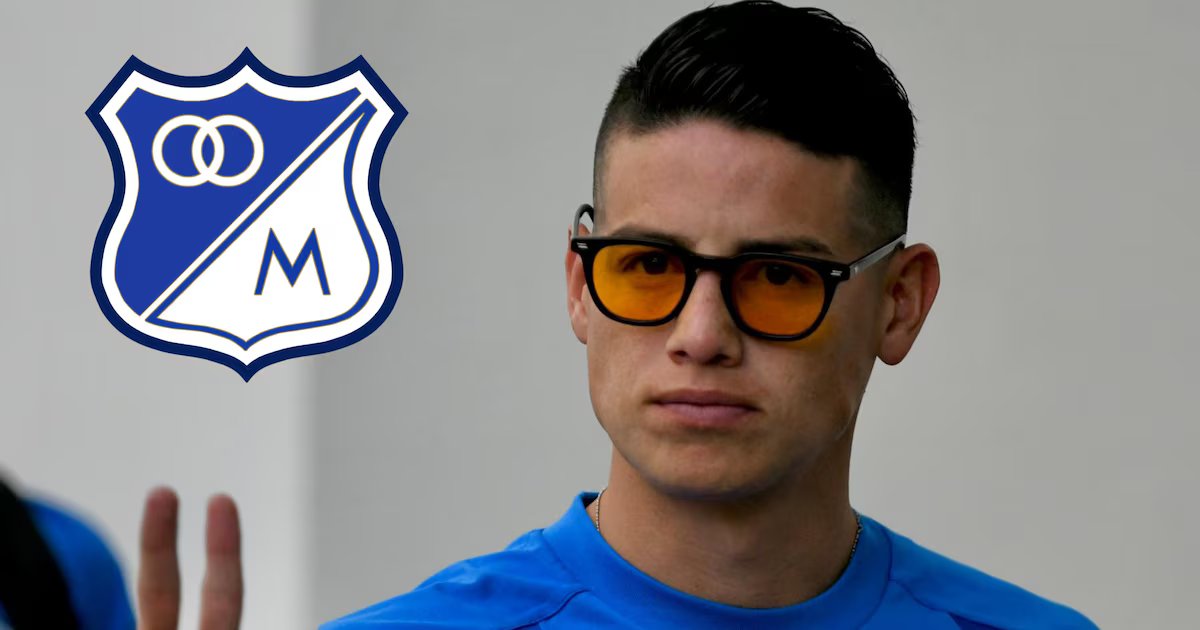 Millonarios se pronunció sobre la llegada de James Rodríguez: esto dijo el presidente