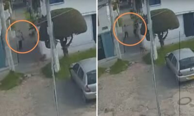 Mujer denuncia ataque con correa por parte de su vecino en el norte de Bogotá: “Un poquito más y me golpea directamente en el ojo”