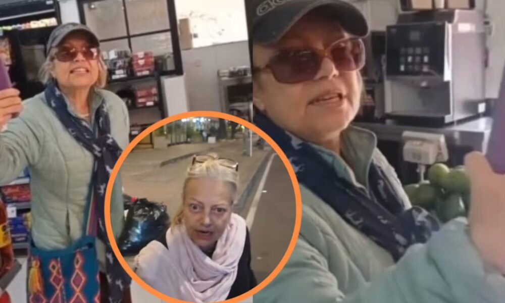 No sería la primera vez: La mujer que agredió a un repartidor de pizza, ya había discutido con una cajera en un supermercado y hay video
