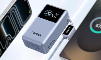 Nueva power bank UGREEN con carga súper rápida. En media hora carga un iPhone 17 Pro MAX casi al 70%