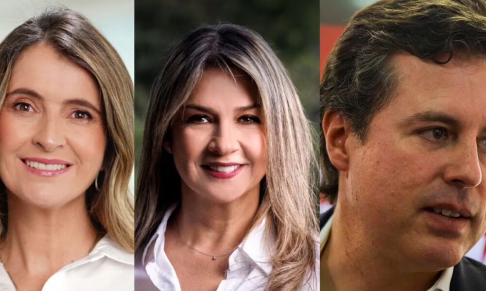 Paloma Valencia, Vicky Dávila y Juan Manuel Galán lideran intención de voto en la Gran Consulta por Colombia, según encuesta de Gad3