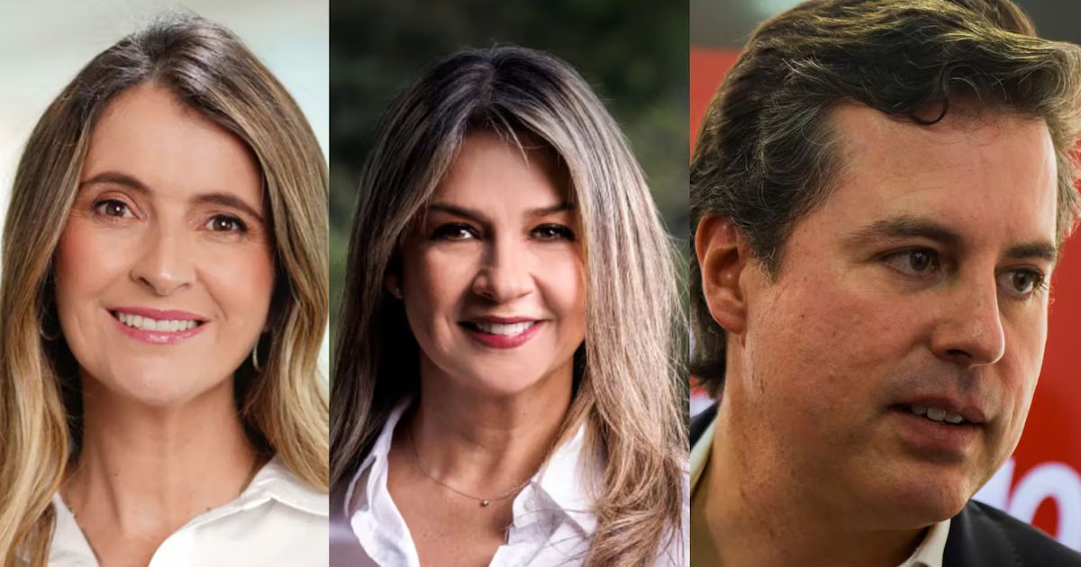 Paloma Valencia, Vicky Dávila y Juan Manuel Galán lideran intención de voto en la Gran Consulta por Colombia, según encuesta de Gad3