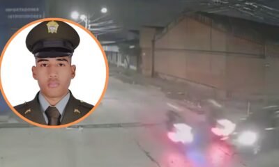 Patrullero de Cali murió en accidente de tránsito: cámaras de seguridad registraron el momento del choque