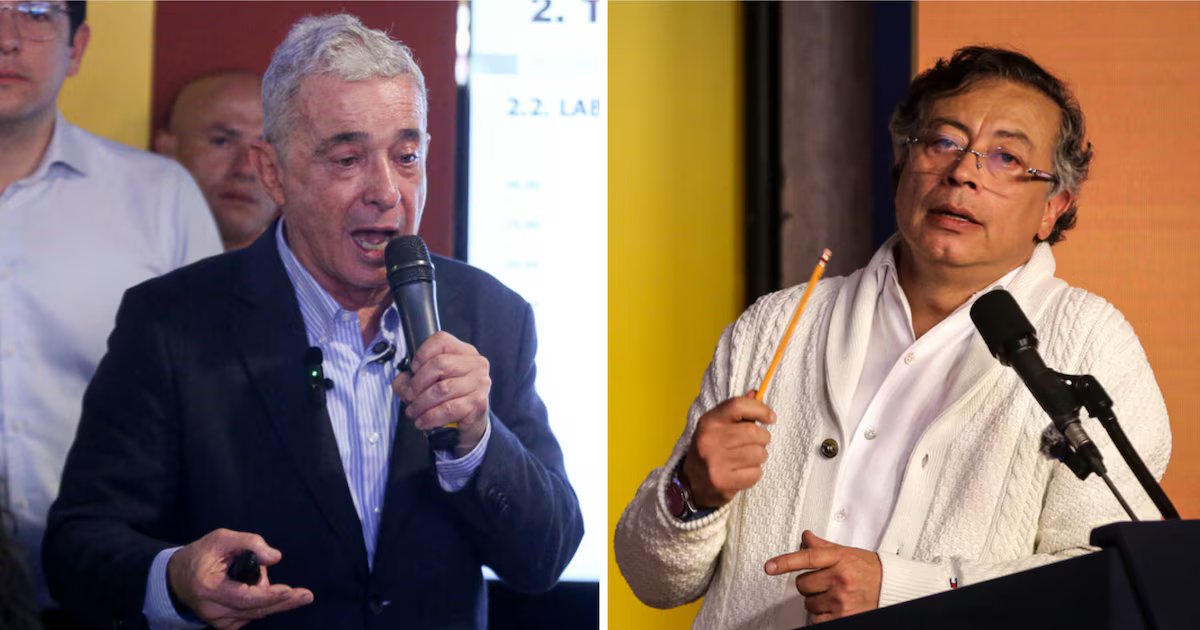 Petro acusó a Álvaro Uribe de fomentar la violencia en Colombia con su política de seguridad: “Los ascensos se median con muertos”