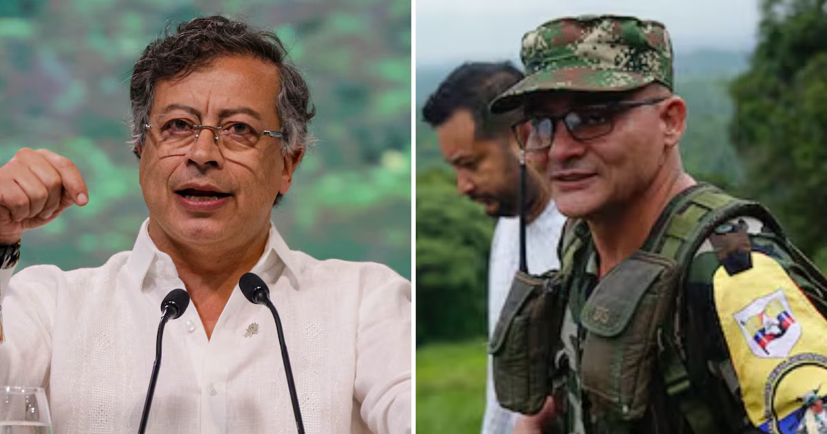 Petro denunció a alias Iván Mordisco ante la Corte Penal Internacional, pero no tendría ningún efecto: “Jugada política”