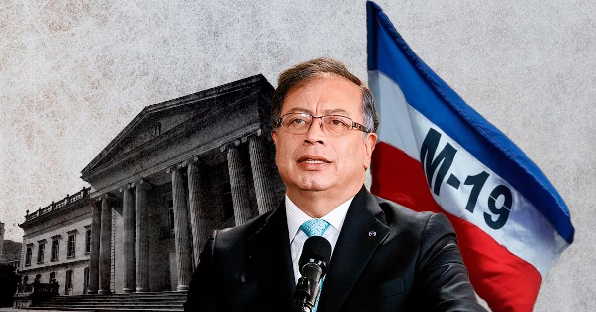 Petro recuerda el M19 y la Constitución de 1991 para reforzar su autoridad sobre la fuerza pública