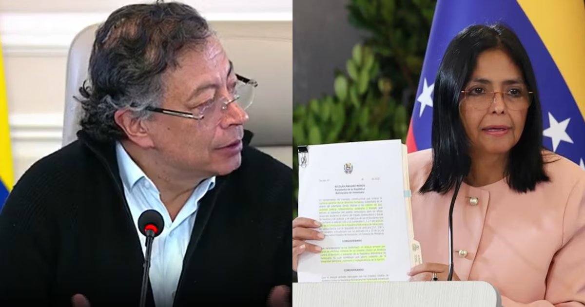 Petro revela diálogo con Delcy Rodríguez y plantea concertación tripartita por Venezuela
