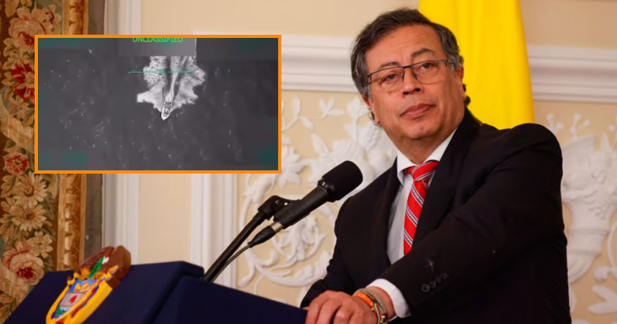 Petro reveló la zona en la que cayeron los lancheros que se arrojaron al mar por bombardeos de Estados Unidos: “Aviso a todos los gobiernos”