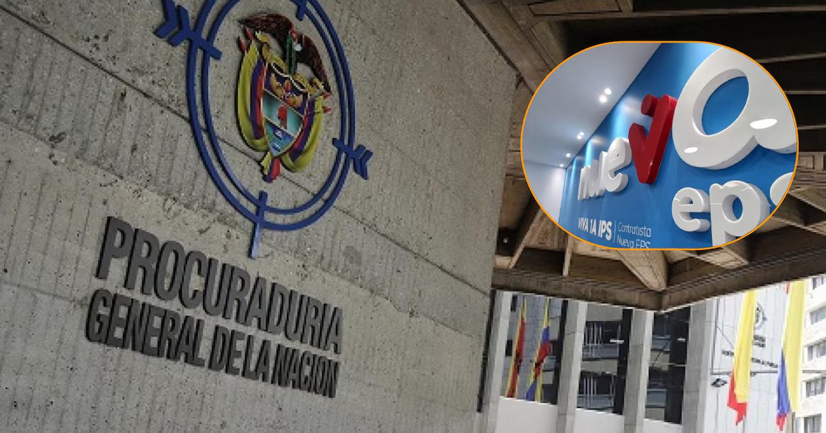 Procuraduría ordenó a Nueva EPS implementar medidas urgentes que garanticen la atención oportuna de los usuarios en el país