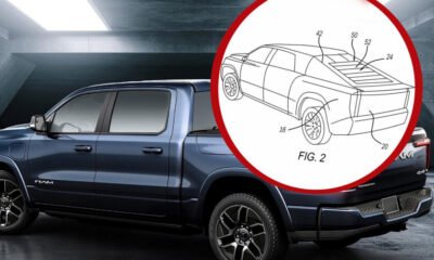 RAM patenta un diseño similar al de la pick-up de Tesla
