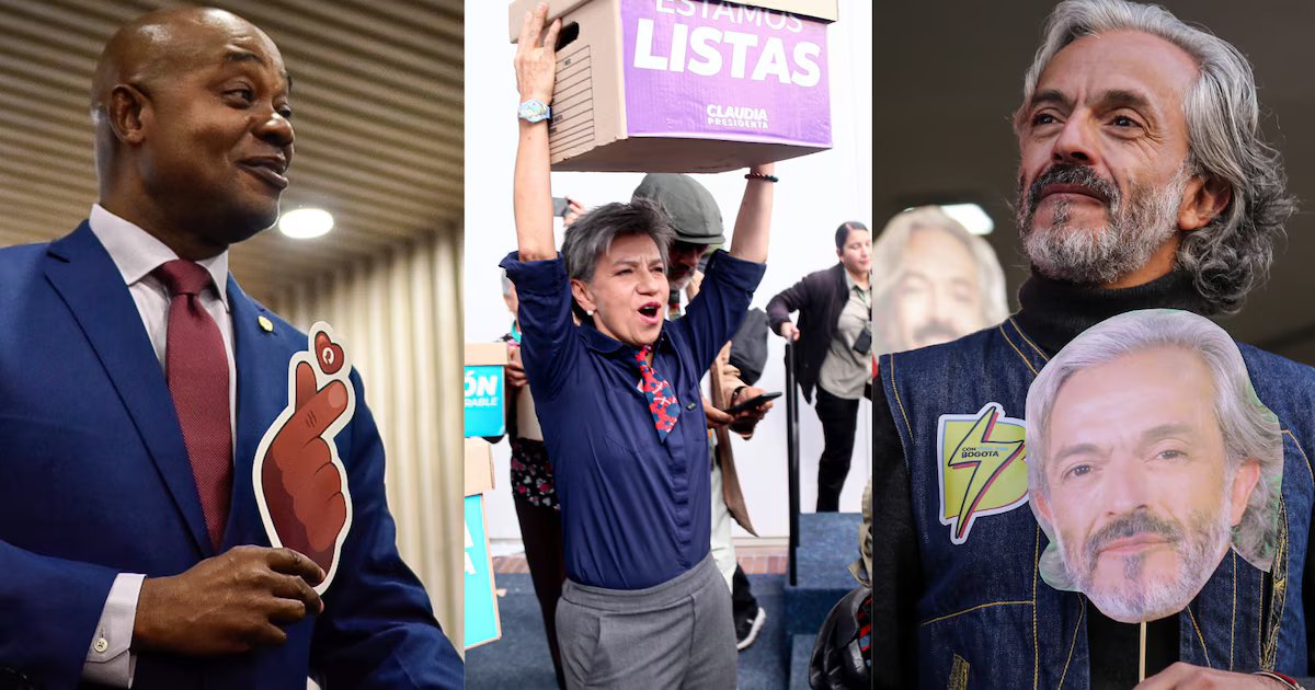 Registraduría avaló firmas de Luis Gilberto Murillo, Claudia López y Juan Daniel Oviedo y los habilitó para la carrera presidencial de 2026