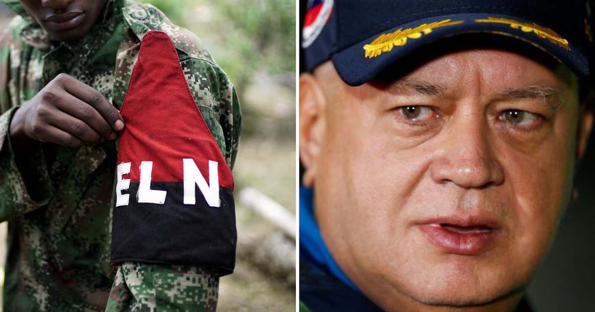 Revelan los viajes de Diosdado Cabello, figura clave del régimen venezolano, a la frontera con Colombia para asegurar el tráfico de drogas con el ELN