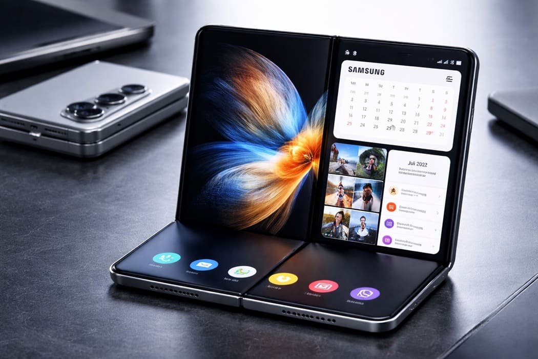 Samsung prepara el Galaxy Wide Fold con formato 4:3 ante la llegada del iPhone Fold