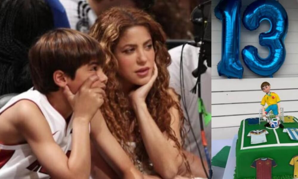 Shakira celebró el cumpleaños de su hijo Milan con temática futbolera: “Miren a quién puse a jugar con la selección Colombia...”