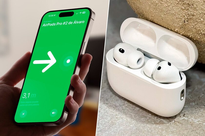 Soy un desastre con los AirPods y casi nunca sé donde están. Esta función del iPhone me ayuda a localizar