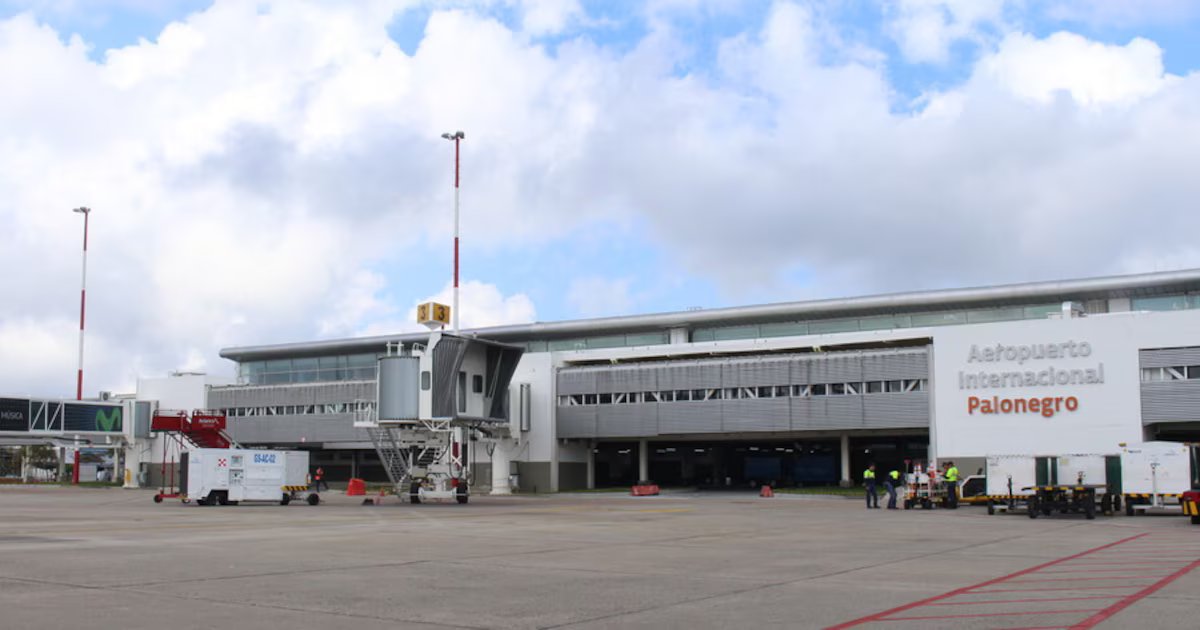 Suspenden vuelos nocturnos en el aeropuerto Palonegro de Bucaramanga por fallas en la iluminación de la pista