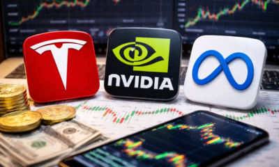 Tesla, Nvidia y Meta agitan el mercado bursátil