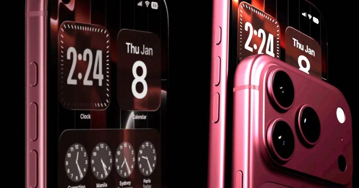 Tres colores y un radical rediseño, así será el iPhone 18 Pro en 2026