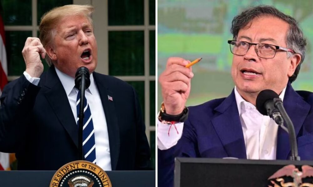 Trump le respondió a Petro y lanzó dura sentencia sobre Colombia: “Está gobernada por un enfermo, pero no lo va a seguir haciendo por mucho tiempo”
