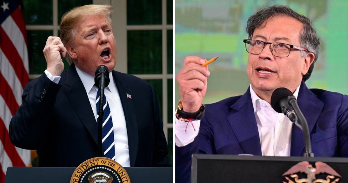 Trump le respondió a Petro y lanzó dura sentencia sobre Colombia: “Está gobernada por un enfermo, pero no lo va a seguir haciendo por mucho tiempo”