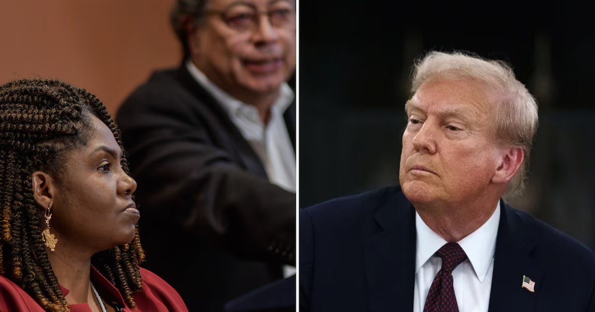 Vicepresidenta Francia Márquez rechazó las advertencias de Donald Trump a Gustavo Petro: “Es una amenaza ala democracia”
