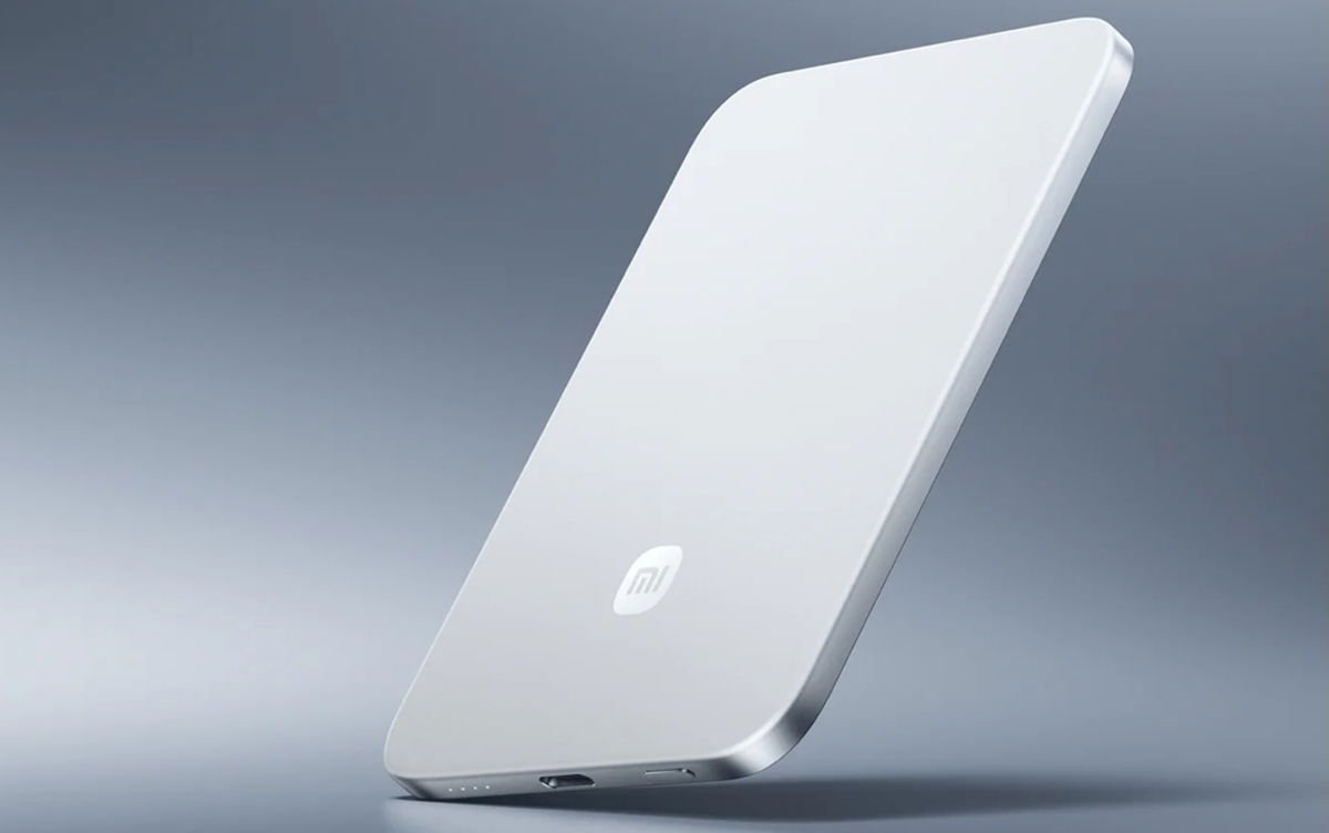 Xiaomi lanza una batería portátil magnética casi tan fina como el iPhone Air