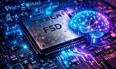 Diagrama de patente Tesla HW3 procesando datos para FSD