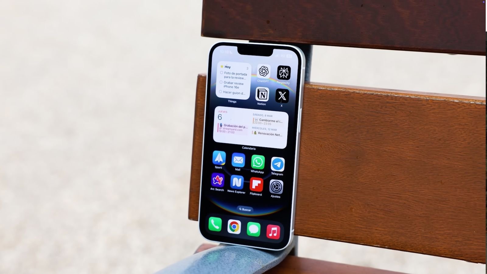 iPhone todo pantalla