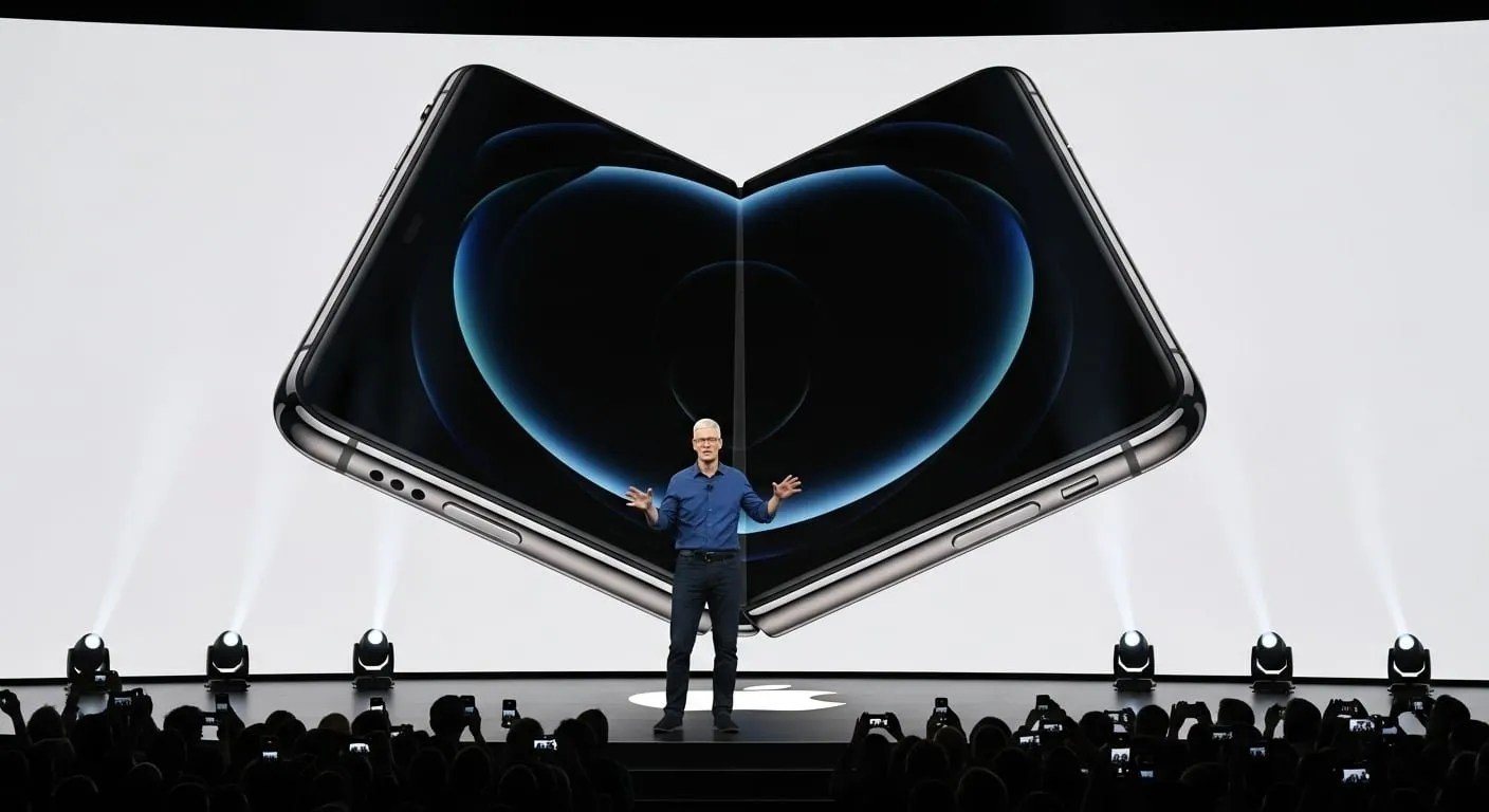 iPhone Fold sin pliegue: la pantalla que cambiaría los plegables