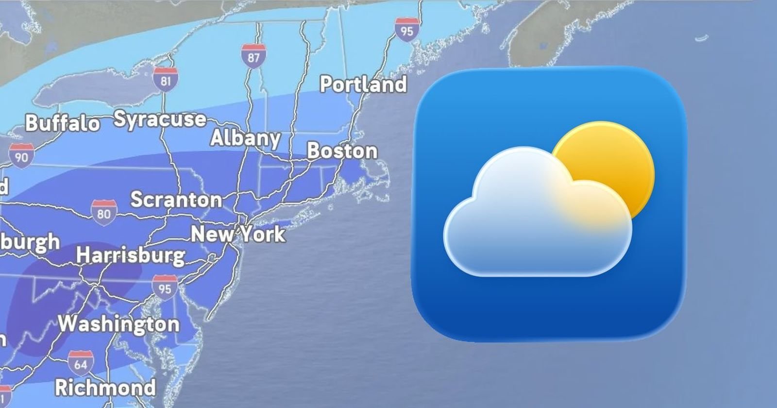 ¿Por qué la aplicación Apple Weather en el iPhone predice tanta nieve?