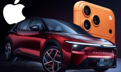 ¿Tienes un iPhone? Quizás quieras a juego el auto eléctrico que se hace en la misma fábrica
