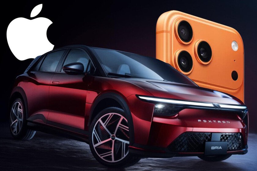 ¿Tienes un iPhone? Quizás quieras a juego el auto eléctrico que se hace en la misma fábrica
