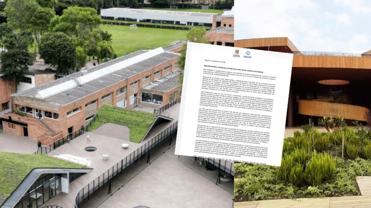 ¿Desde cuándo se unirán los colegios Marymount de Bogotá y el Gimnasio Campestre tras anunciarse su fusión?