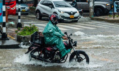 primeros informes de inundaciones y daños