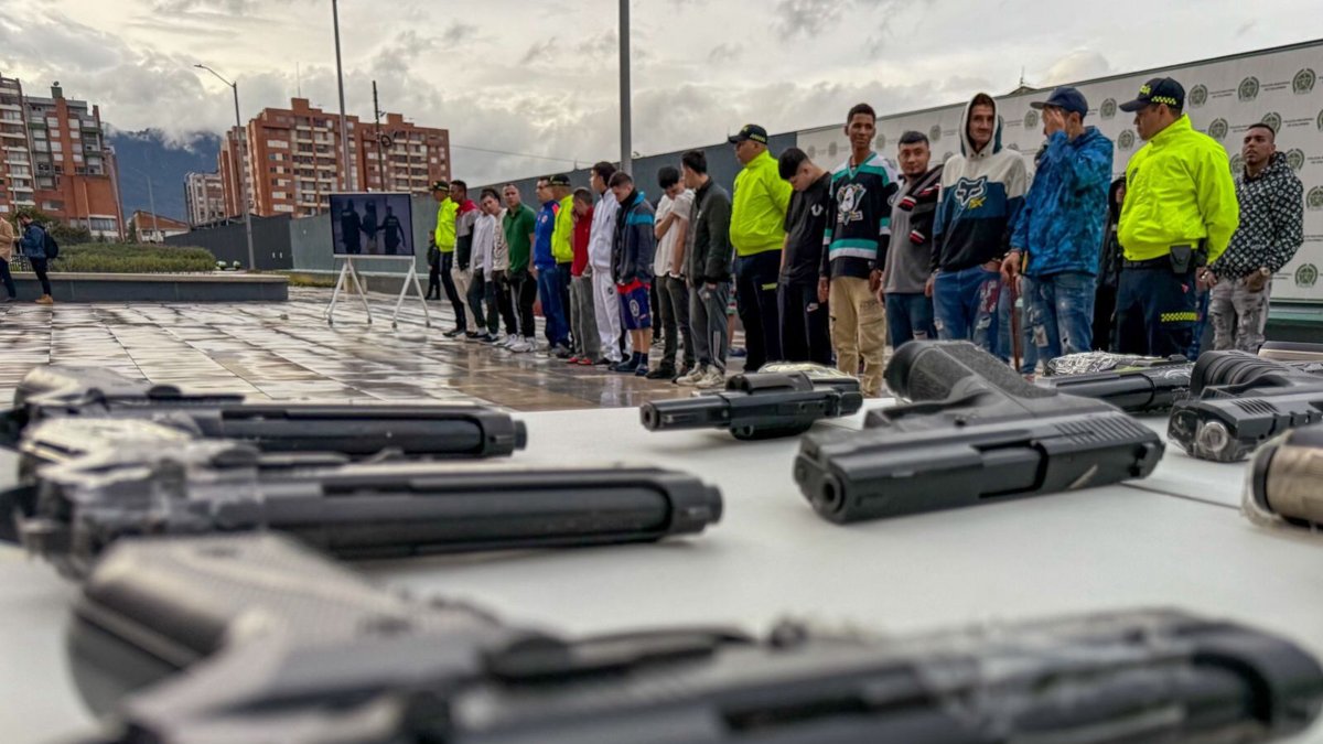 granada en el barrio Santa Fe y 45 armas de fuego incautadas en los últimos 29 días prenden las alarmas