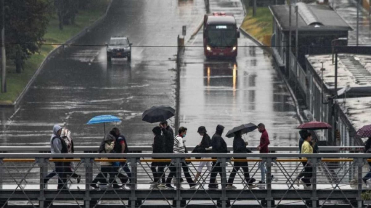 Bogotá registra aumento de lluvias hasta del 160 % sobre el promedio histórico en enero y febrero