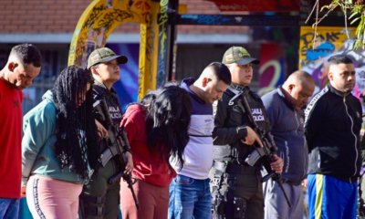 comandante de la Policía de Bogotá sobre miembros de bandas de paseo millonario