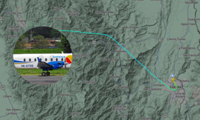 Esto dice el informe preliminar del accidente de avión de Satena que cubría la ruta Cúcuta.