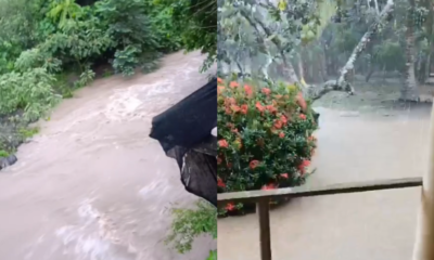 al menos seis municipios sufrieron inundaciones