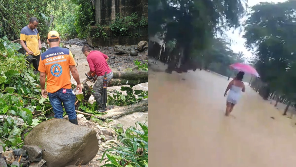 madre y dos niñas muertas en Tuluá, miles de damnificados y cierre de Urrá I por inundación
