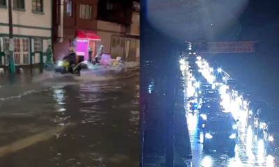 Lluvias en Bogotá dejan evacuaciones, encharcamientos y caída de árboles