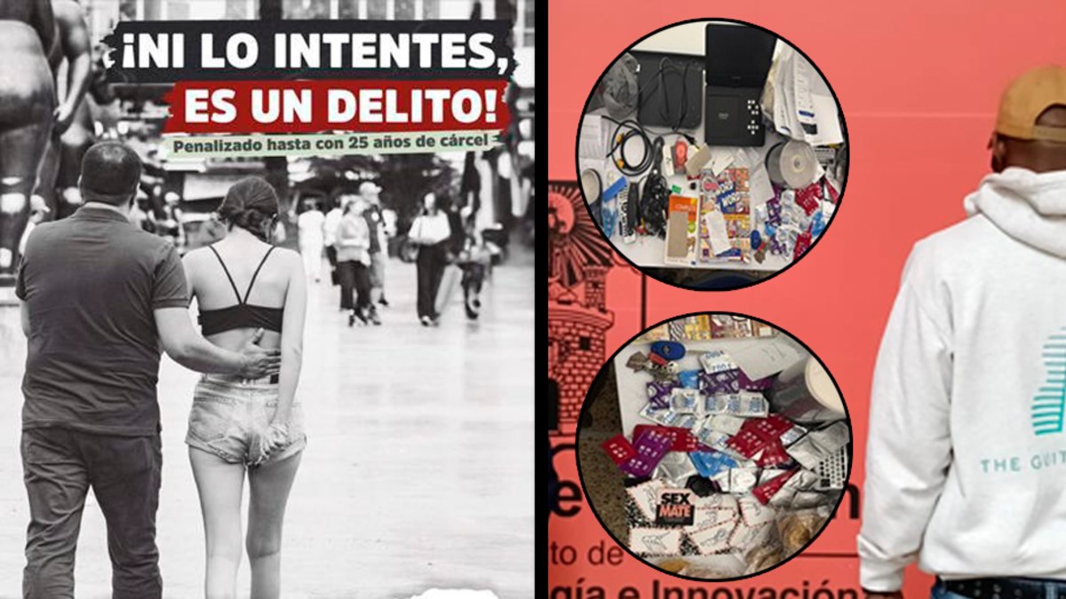 los elementos que delataron a un extranjero inadmitido en Antioquia
