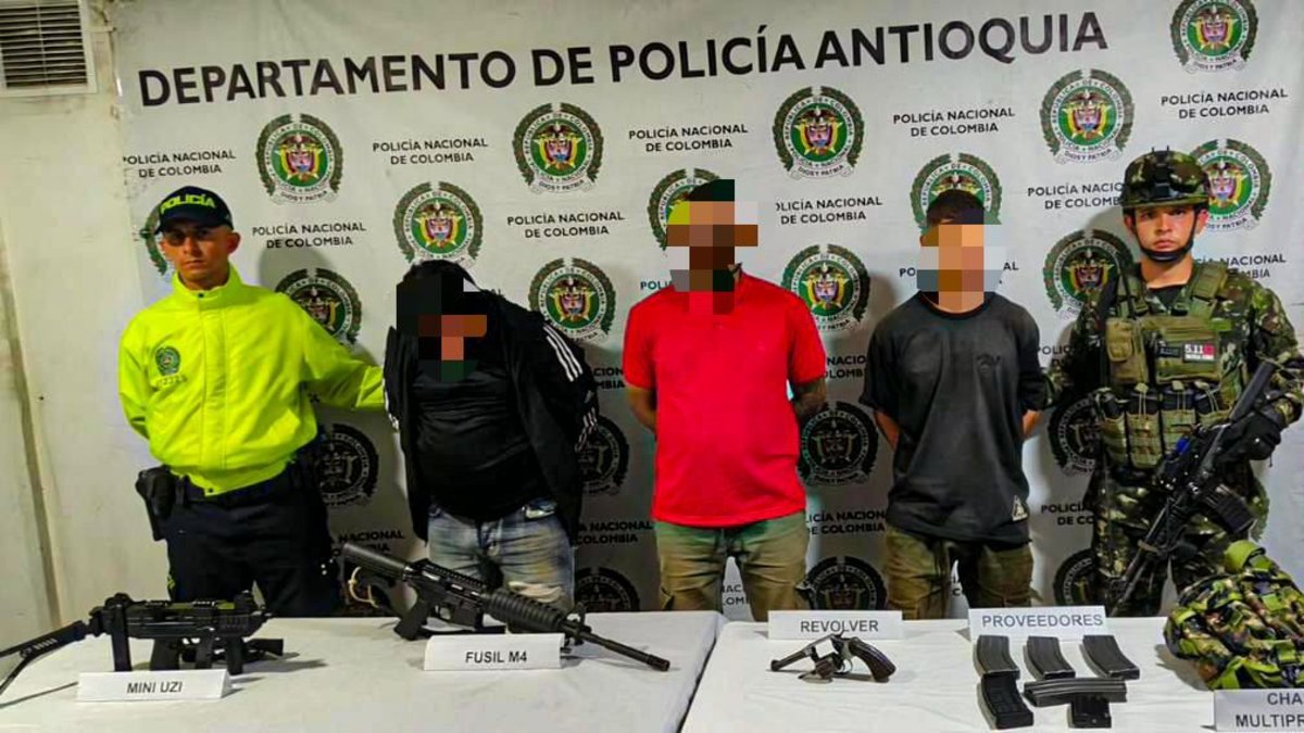 otros dos integrantes cayeron en flagrancia