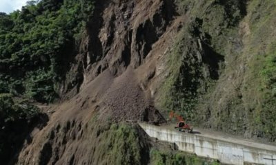 Impresionante video muestra cómo se desploma una montaña que impide paso entre Risaralda y Chocó: no se reportan heridos