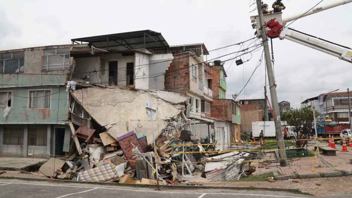 Este año van 12 alertas por riesgo de colapso estructural por lluvias en Bogotá: Idiger