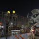 a buen ritmo avanzan las obras en el estadio Metropolitano; inició la fundición de columnas que sostendrán las nuevas graderías