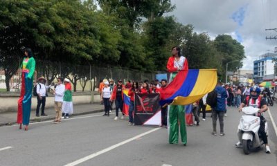 Con una movilización pacífica en la frontera, representantes gremiales llamaron al diálogo entre Colombia y Ecuador como salida a la crisis bilateral